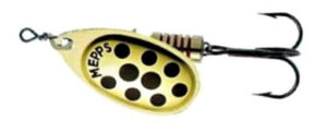 Блесна MEPPS AGLIA DECOREE (gold black dots)