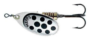 Блесна MEPPS AGLIA DECOREE (silver black dots)