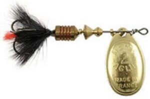 Блесна MEPPS AGLIA MOUCHE (gold black fly)