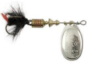 Блесна MEPPS AGLIA MOUCHE (silver black fly)