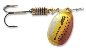 Блесна MEPPS AGLIA BROWN (brown/gold)