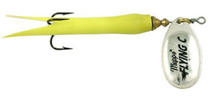 Блесна MEPPS AGLIA FLYING C (silver/chartreuse)