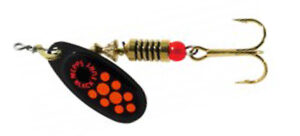 Блесна MEPPS BLACK FURY (black orange dots)