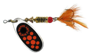 Блесна MEPPS BLACK FURY (silver mouche orange)