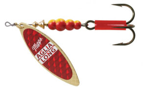 Блесна MEPPS AGLIA LONGUE REDBO (gold)