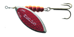 Блесна MEPPS AGLIA LONGUE REDBO (silver)