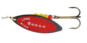 Блесна MEPPS AGLIA LONGUE REDBO (black)