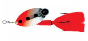 Блесна MEPPS LUSOX FLUO (hot red/silver)