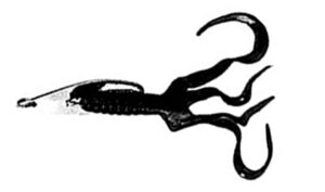 Блесна MEPPS TIMBER DOODLE (black)