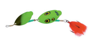 Блесна MEPPS PIKE TANDEM (orange — chartreuse/silver)