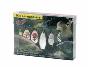 Набор блесен MEPPS PREDATOR (6шт)