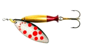 Блесна MEPPS AGLIA LONG HEAVY (silver-silver/red)