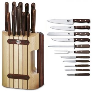 Набор кухонный VICTORINOX Мод. WOOD CUTLERY BLOCK