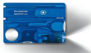 Карта-мультиинструмент VICTORINOX Мод. SWISSCARD LITE SAPPHIRE