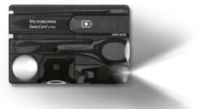 Карта-мультиинструмент VICTORINOX Мод. SWISSCARD LITE ONYX