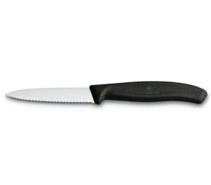 Кухонный нож VICTORINOX Мод. SWISS CLASSIC PARING POINTED SERRATED #6.7633