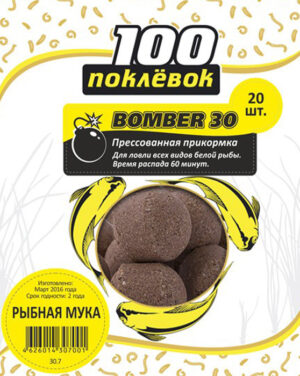 Прикормка 100 ПОКЛЕВОК BOMBER