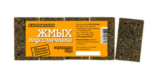 Жмых подсолнечника КАРПОМАНИЯ