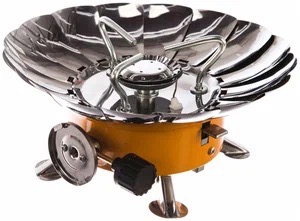 Плита газовая портативная HELIOS с ветрозащитой Мод. TULPAN-S