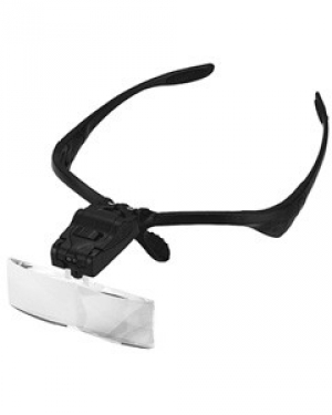 Очки рыбака PELICAN с подсветкой (до 3.5x)(2 диода)