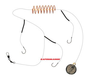 Монтаж донный КАРПОМАНИЯ классический