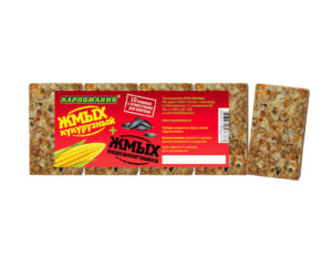 Жмых кукурузный КАРПОМАНИЯ