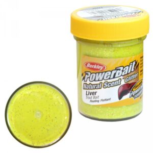 Паста BERKLEY POWERBAIT NATURAL GLITTER TROUT BAIT