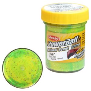 Паста BERKLEY POWERBAIT NATURAL GLITTER TROUT BAIT