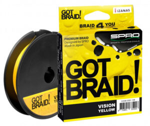 Шнур SPRO GOT BRAID! YELLOW