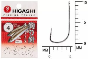 Крючки HIGASHI Мод. SODE RINGED #4