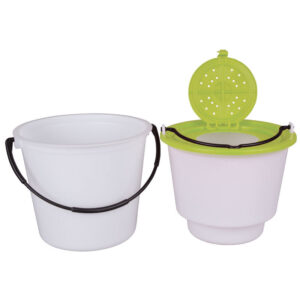 Ведро FLAMBEAU двойное для хранения малька Мод. 6051BC