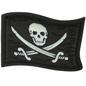 Патч (нашивка) MAXPEDITION Мод. JOLLY ROGER — GLOW