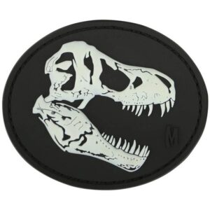 Патч (нашивка) MAXPEDITION Мод. T REX SKULL — GLOW