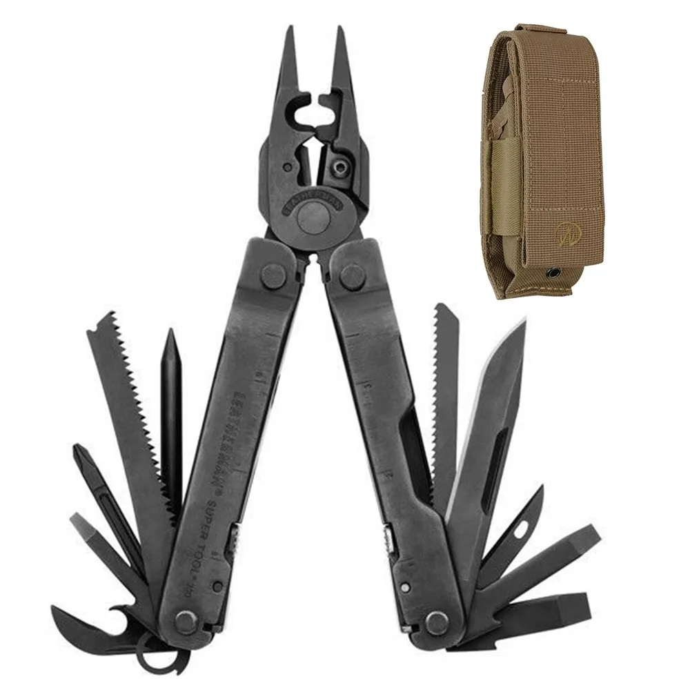 Мультиинструмент LEATHERMAN Мод. SUPER TOOL 300 EOD BLACK — изображение 5