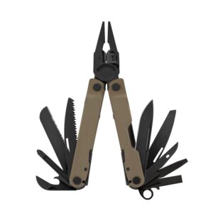 Мультиинструмент LEATHERMAN Мод. REBAR BLACK COYOTE TAN