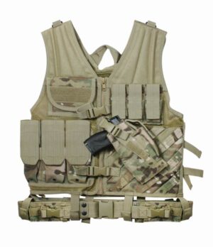 Жилет ROTHCO Мод. M.O.L.L.E. CROSS DRAW (Multicam)