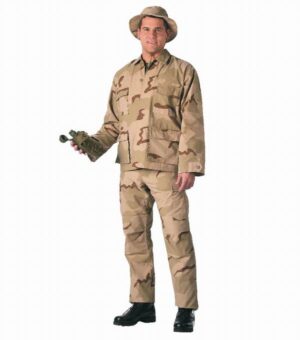 Штаны ROTHCO Мод. ULTRA FORCE B.D.U. Rip-Stop (Tri-Color Desert Camo)