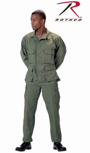 Рубашка ROTHCO Мод. ULTRA FORCE B.D.U. Rip-Stop (O.D.)