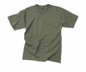 Майка ROTHCO Мод. MILITARY (короткий рукав)(100% cotton)(Green)