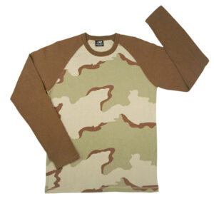 Майка ROTHCO (длинный рукав)(Tri-Color Desert Camo/Brown)