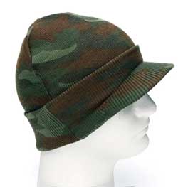 Шапочка ROTHCO Мод. JEEP (100% acrylic)(Woodland Camo)