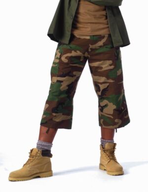 Штаны ROTHCO Мод. ULTRA FORCE 6-PKT CAPRI (Woodland Camo)