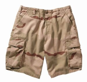 Шорты ROTHCO Мод. VINTAGE PARATROOPER CARGO (Tri-Color Desert Camo)