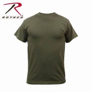 Майка ROTHCO Мод. MILITARY (короткий рукав)(100% cotton)(O.D.)