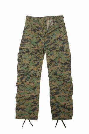 Штаны ROTHCO Мод. VINTAGE PARATROOPER (Woodland Digital Camo)