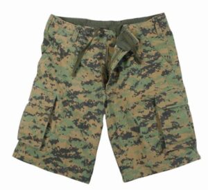 Шорты ROTHCO Мод. VINTAGE PARATROOPER CARGO (Woodland Digital Camo)