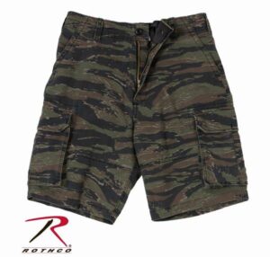 Шорты ROTHCO Мод. VINTAGE PARATROOPER CARGO (Tiger Stripe Camo)