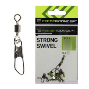Вертлюги c застежкой FEEDER CONCEPT Мод. STRONG SWIVEL 007