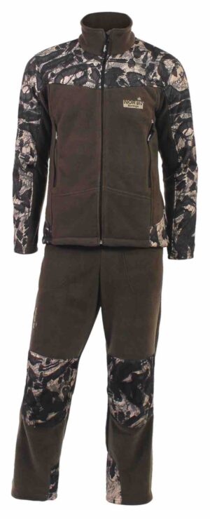 Костюм флисовый NORFIN Мод. BERINGS CAMO GREEN