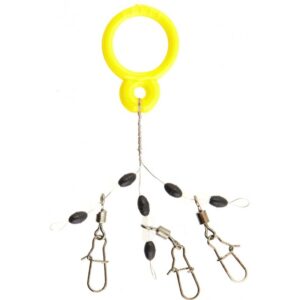 Вертлюги скользящие c застежкой и стопором FEEDER CONCEPT Мод. STRONG SWIVEL 002L